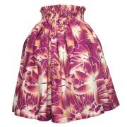 パウスカートシングル 大人用 モンステラ プルメリア/フラダンス