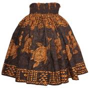 パウスカートシングル 大人用 ホヌ・幾何学模様/フラダンス