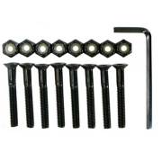 HEAVEN  スケートボード用ビス&ナット  六角レンチセット 1 1/2  38mmボルト