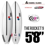 　SURFTECH　CHANNEL ISLANDS　チャネルアイランズ　ROCKET  9 　5'8
