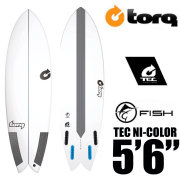 TORQ Surfboard　トルクサーフボード　TEC FISH 5'10 EPS/フィッシュ　エポキシ　ショートボード