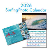 2026 Surfing Photo Calendar 日本の波 サーフィンフォトカレンダー Through The Year Keep Surfing