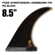 FCS2 CHRISTENSON LONGBOARD FIN PG BLACK 8.5