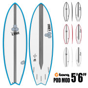 ショートボード トルクサーフボード アルメリック ポッドモッド 5’6 TORQ Surfboard CI-PODMOD-X-LITE  エポキシ