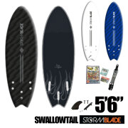 ソフトボード ストームブレード スワローテールサーフボード 5’6 STORM BLADE 6ft SWALLOW TAIL SURFBOARD