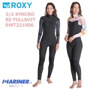 ROXY ロキシー レディース フルスーツ 3/2 SYNCRO BZ FULLSUIT RWT221906