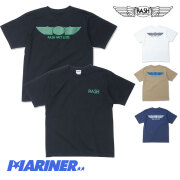 メンズ Tシャツ 半袖 2022 RASH ラッシュ 羽バックTee 6oz ギフトプレゼント 男性 人気 父の日ギフト スミ アイビーグリーン サンドカーキ ホワイト 白 黒 緑 ブラック カーキ ネイビー ホワイト  S M L XL 大人 男性