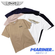 メンズ Tシャツ 半袖 2024 RASH ラッシュ 羽バックTee 6oz ギフト