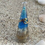 ハワイアンジュエリー シルバー トゥーリング イエロー ピンク ピンキーリング