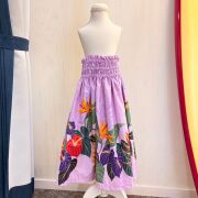 子供服ワンピースアンスリウムハワイアンキッズワンピース