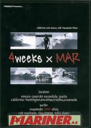 4weeks×MAR 世界高峰のWCTツアー入りを目指すマー　大野修聖　をたっぷりと収録/サーフィンDVD