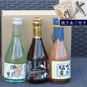 お酒 しおから 焼きあご セット 伊豆の里 伊豆海 海洋深層配合 送料無料 詰め合せ 下田 名産 日本酒 魚 静岡 グルメ