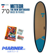 ファンボード ミッドレングス  7’0 TAHE Meteor SKIN TEC SOFTBOARD 流星108846