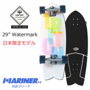 カーバースケートボードトリトン アストラル 29インチ CARVER SKATEBOARDS TRITON JP 29” Watermark CX４RAW SURF TRUCK