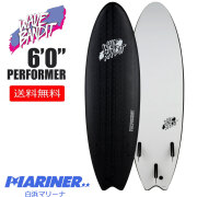 6'0ブラック WAVEBANDIT PERFORMER TRI FIN EASY RIDERBLACK20