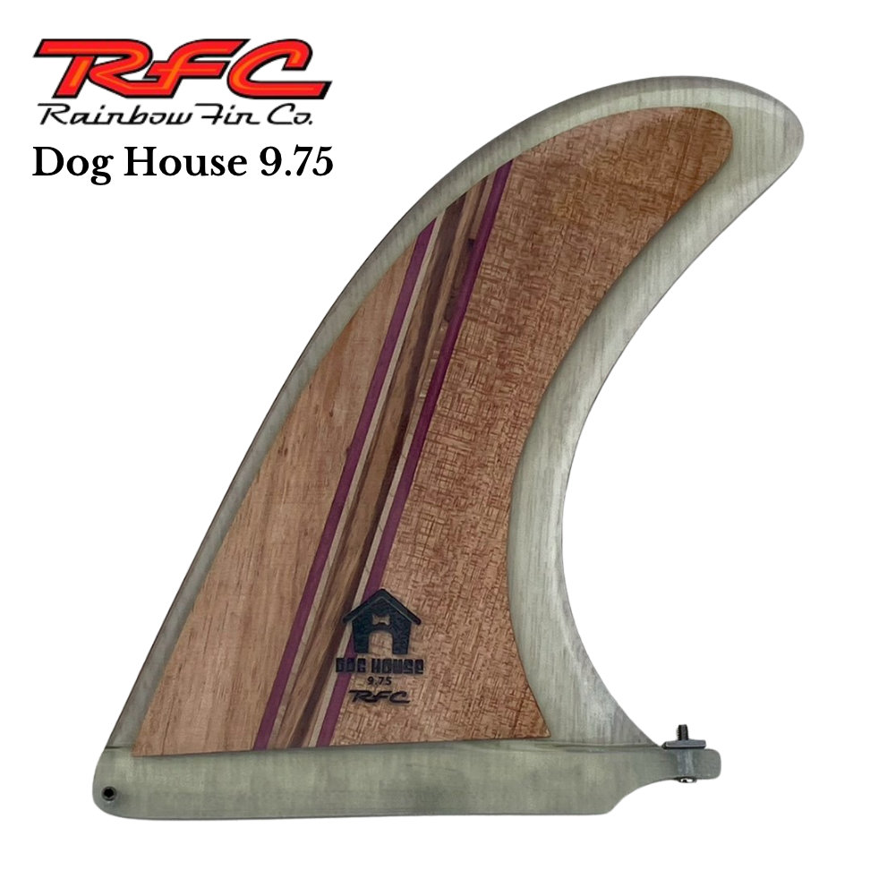 Rainbow fin Dog House Wood 9.75 ドッグハウス レインボーフィン