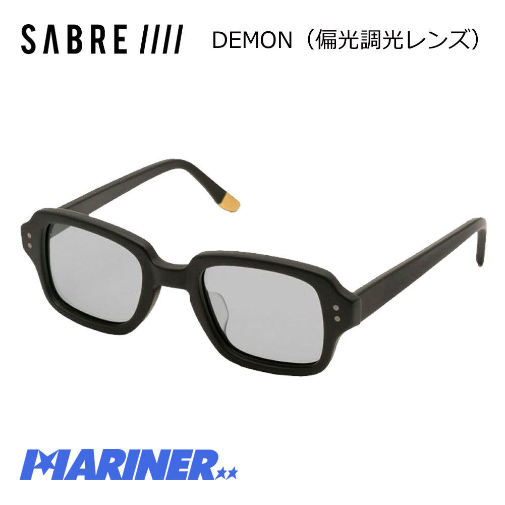 セイバー サングラス デーモン 偏光 調光 レンズ サングラス SABRE DEMON
