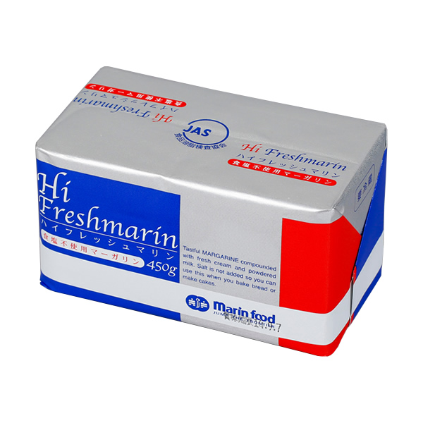 【ハイフレッシュマリン食塩不使用マーガリン 450g】