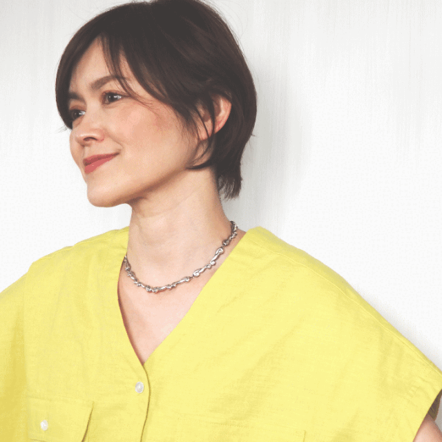 シルバーネックレス