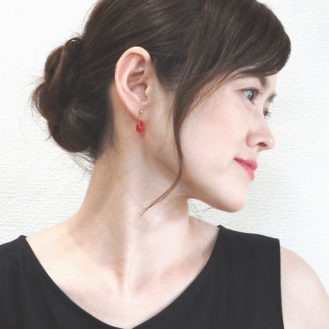 愛と勇気の姫様ピアス