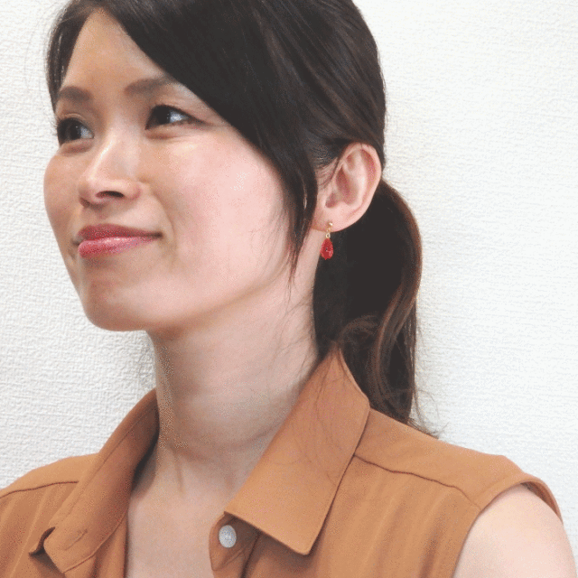 愛と勇気の姫様ピアス