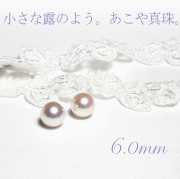 あこや真珠ピアスイヤリング