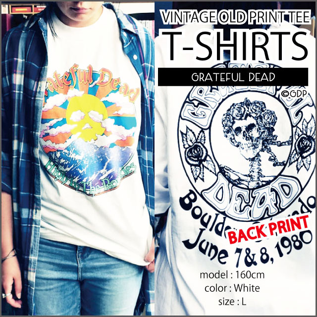 【OLD PRINT】HIGT IN THE ROCKIES T-SHIRTS/WHITE