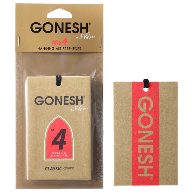 GONESH PAPER NO.4 / ガーネッシュ ペーパー NO.4 / HANGING AIR FRESHENER 芳香剤