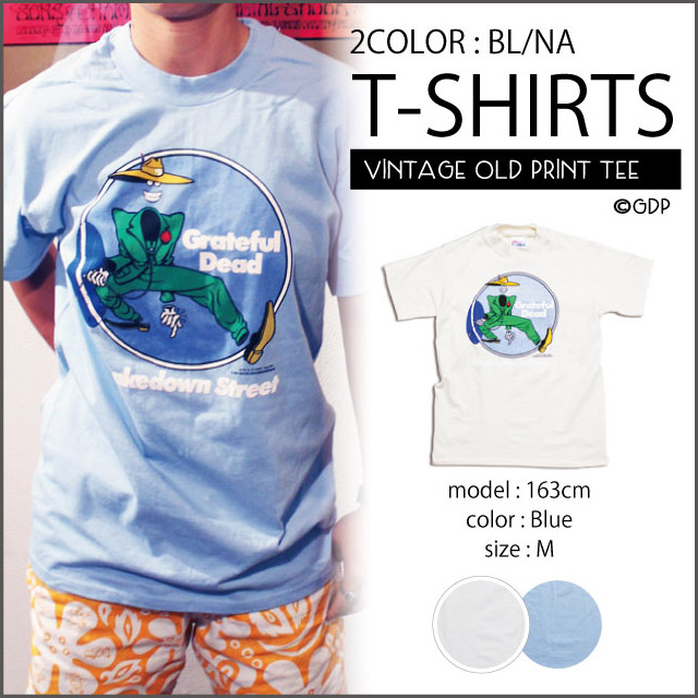 【OLD PRINT】SHAKE DOWN STREET T BL/NA
