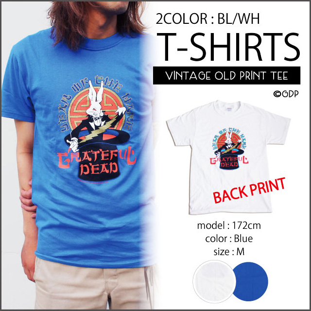 【OLD PRINT】YEAR OF THE HARE T-SHIRTS BL/WH