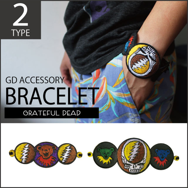 GD SYF&BEAR EMBROIDERED BRACELET ブレスレット