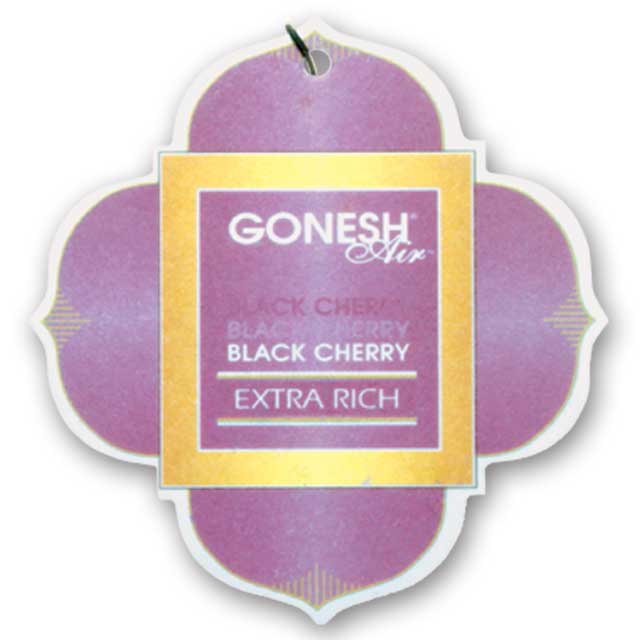 GONESH PAPER AIR FRESHENERS BLACK CHERRY