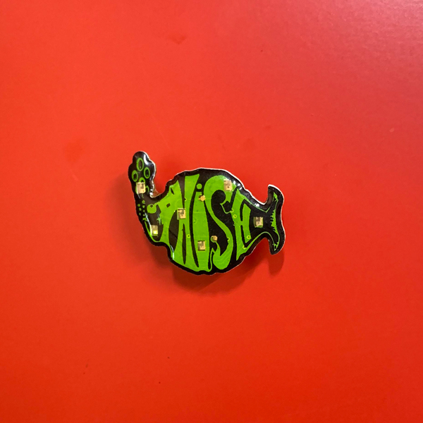 【 PHISH 】【 BLINKING LOGO PIN 】マグネットピン
