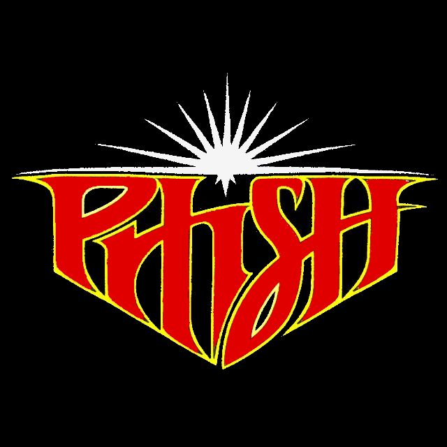 PHISH CREST ON BLACK T