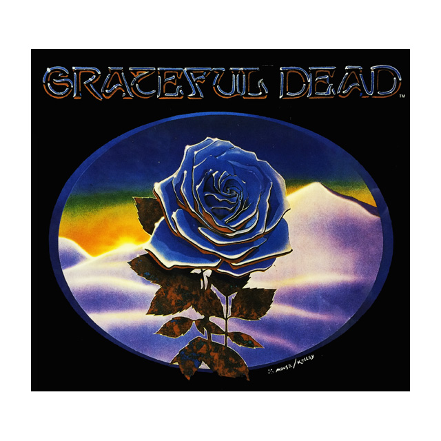 BLUE ROSE STICKER