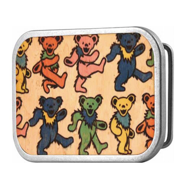 GD DANCING BEARS BUCKLE WOOD MULTI