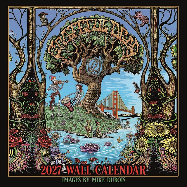 2027年 グレイトフルデッド カレンダー  / 2027 GRATEFUL DEAD CALENDAR