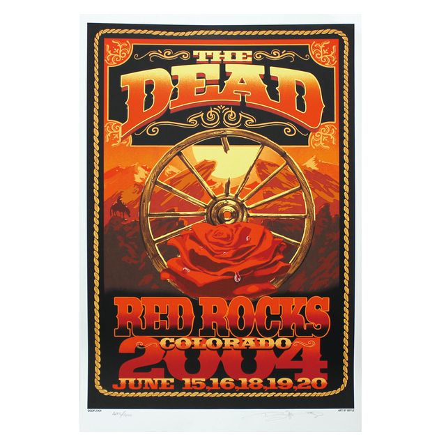 RED ROCKS 04 POSTER
