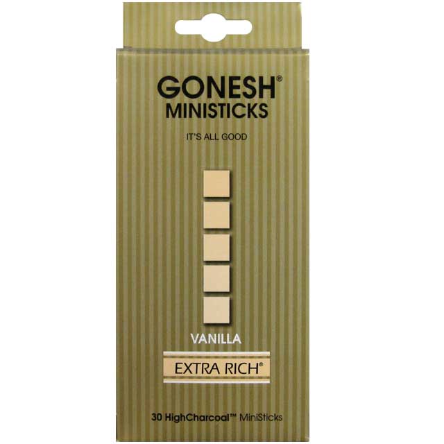 GONESH MINI STICKS VANILLA
