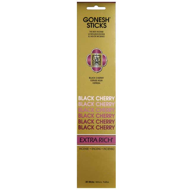 GONESH STICKS BLACK CHERRY