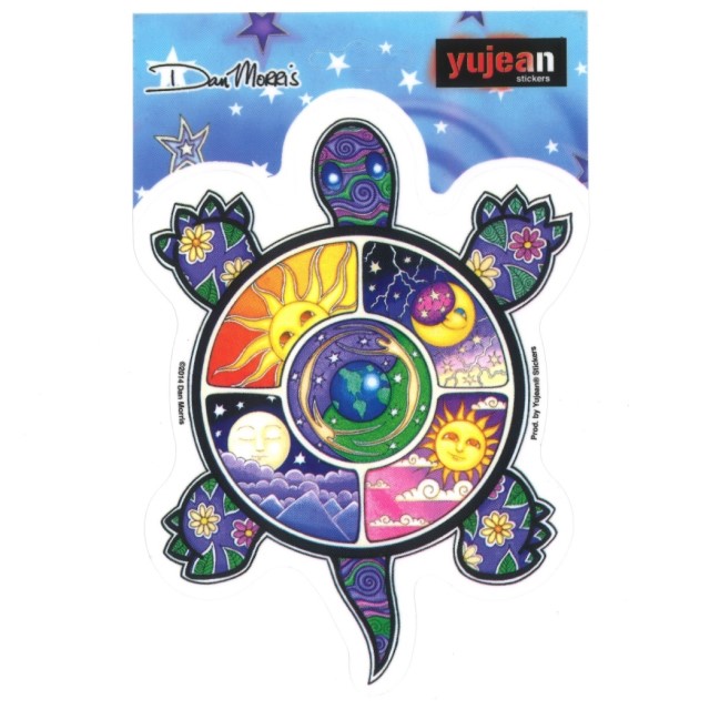 ダン・モリス ナイトアンドデイ タートル ステッカー DAN MORRIS NIGHT DAY TURTLE STICKER