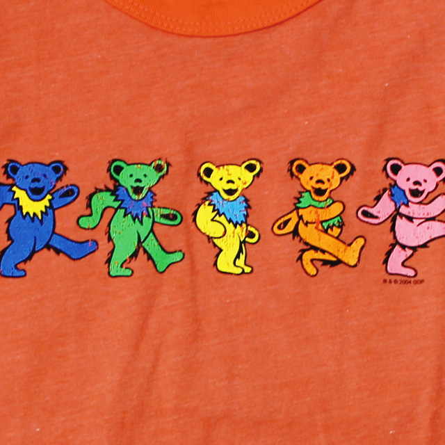 DANCING BEARS YOUTH ORANGE T-SHIRTS