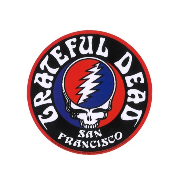 グレイトフルデッド スティール ユアー フェイス ＆ ロゴ ステッカー ステッカー / GD SYF & LOGO STICKER / シール