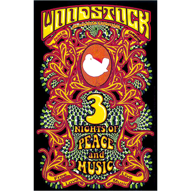WOODSTOCK 3NIGHTS STICKER