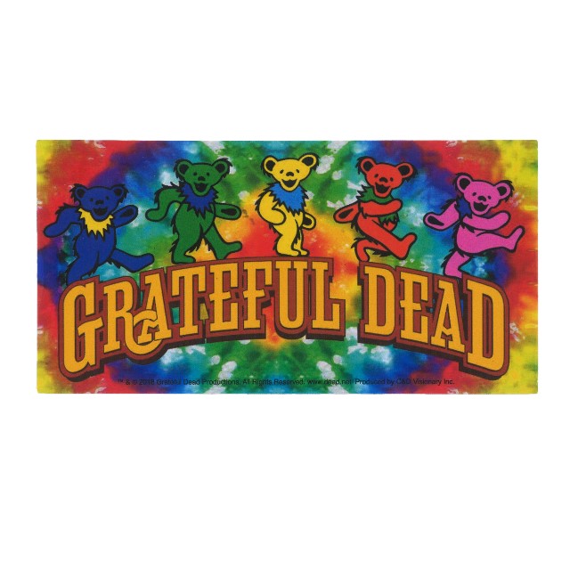 グレイトフルデッド ベアーズ オン タイダイ ステッカー Lサイズ / GD BEARS ON TIE DYE STICKER LARGE