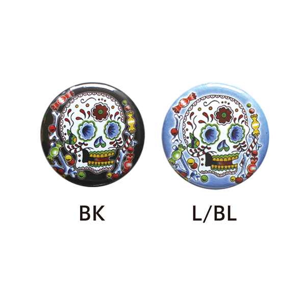 SUNNY BUICK CANDY SKULL BUTTON