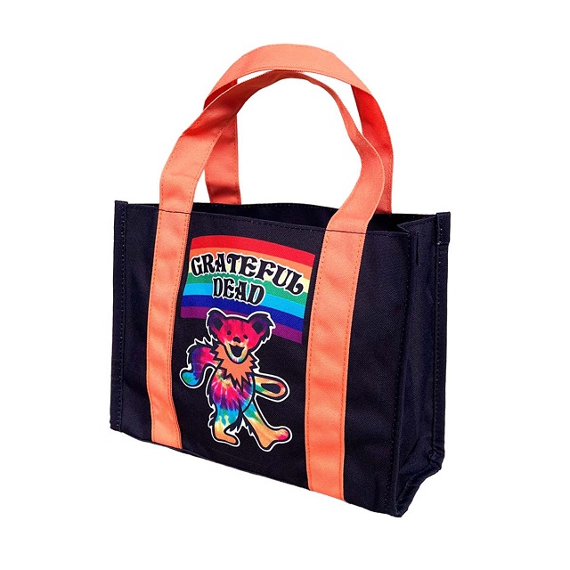 TIE DYE BEAR MINI TOTE BAG（ BLACK ）/ タイダイ ベアー ミニ トート バック（ ブラック ）/ GRATEFUL DEAD