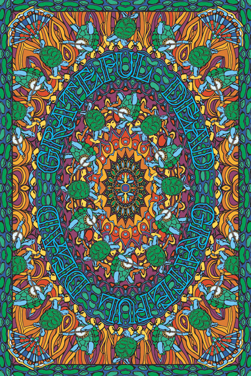 GRATEFUL DEAD TERRAPIN DANCE TAPESTRY