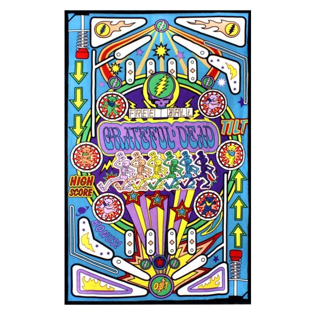 GD PINBALL MACHINE TAPESTRY