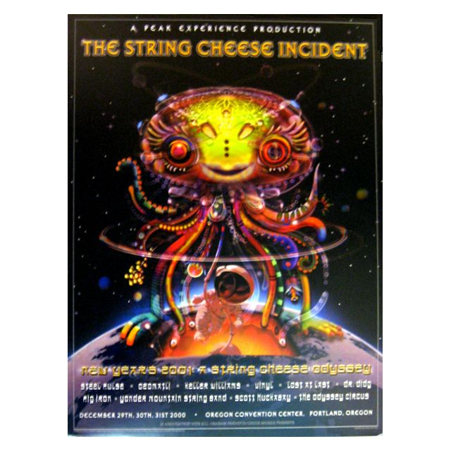 NYE SPACE ODYSSEY 00-01 POSTER